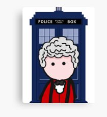 The 3rd Doctor Canvas Print