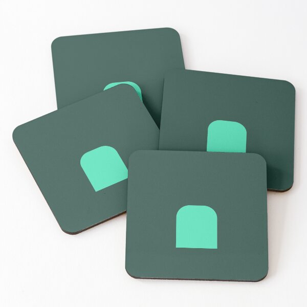 Item preview, Green Round Square Pattern designed and sold by Moyanana.