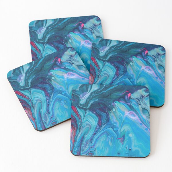 Item preview, Gradient Blue Acrylic Paint designed and sold by Vector Scout Lab.