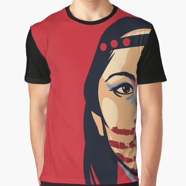 Item preview, MMIW Awareness Native American Woman Artwork For The Missing and Murdered Indigenous Women Version 2 designed and sold by RKasper.