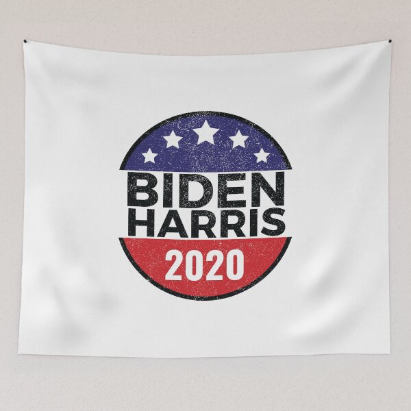 Item preview, Biden Harris 2020 Retro Vintage Button Style designed and sold by EstelleStar.