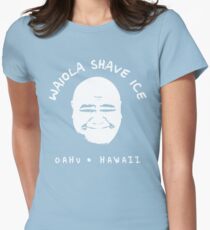 Waiola Shave Ice (White) Women's Fitted T-Shirt