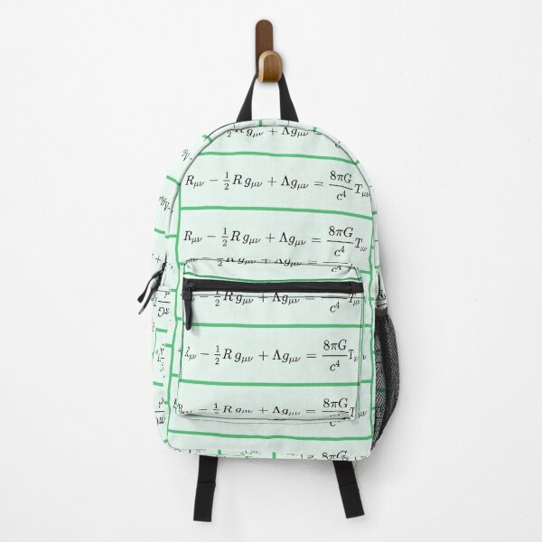 Einstein field equations EFE: General Theory of Relativity - Fundamental Interaction of Gravitation Backpack