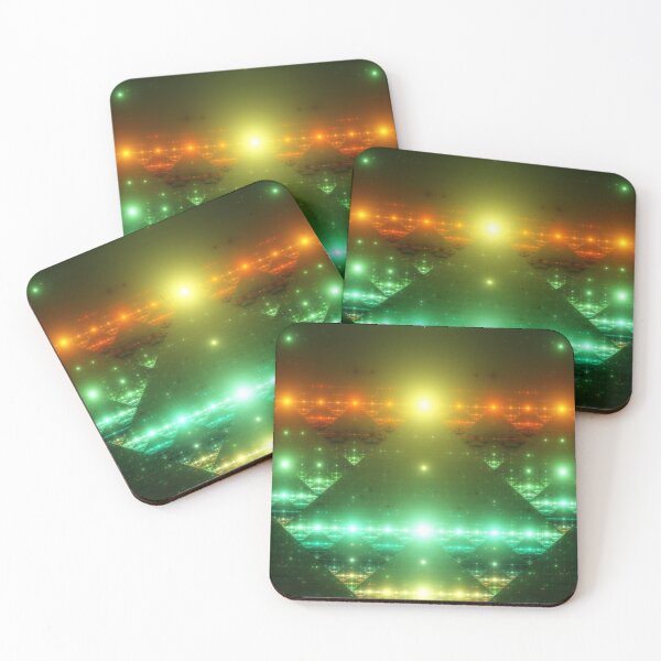 Item preview, Glowing metropolis - pyramids of the future designed and sold by Joshua Sweeney.