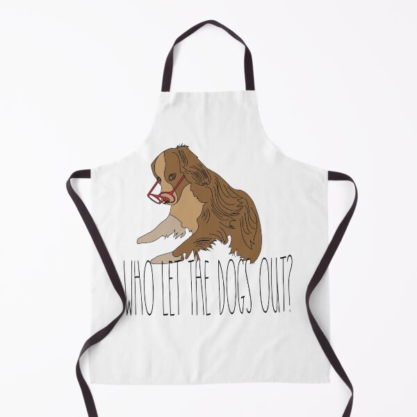 Item preview, Funny Dog Print- Who let the dogs out designed and sold by ruqamar.