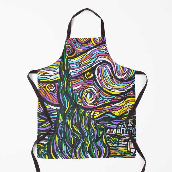 Item preview, Starry Night Art - Van Gogh Tribute Art designed and sold by Kitslam Art.