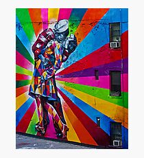 The Kissing Sailor Photographic Print