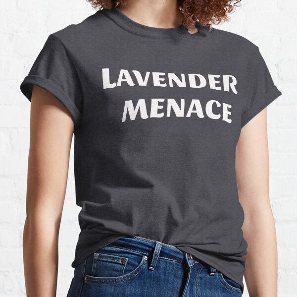 lavender menace tshirt