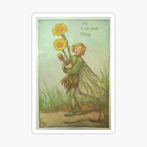 “The Colt’s Foot Fairy” by Cicely Mary Barker Sticker