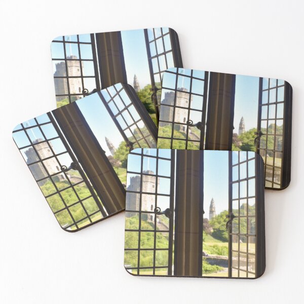 Item preview, View of Cardiff Castle from window. designed and sold by Samsdesignshop.