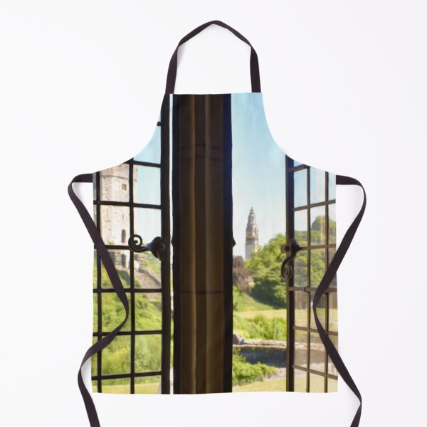 Item preview, View of Cardiff Castle from window. designed and sold by Samsdesignshop.