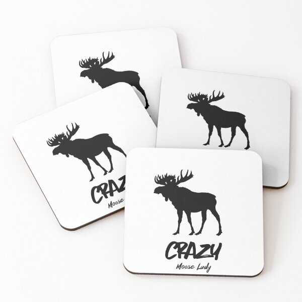 Item preview, Crazy Moose Lady designed and sold by Shirt Slanger.