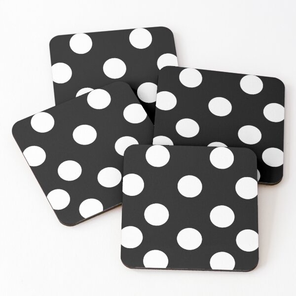 Item preview, Black and White Polka Dots designed and sold by Samultaneous.