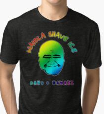 Waiola Shave Ice (Rainbow) Tri-blend T-Shirt