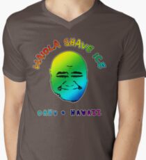 Waiola Shave Ice (Rainbow) Men's V-Neck T-Shirt