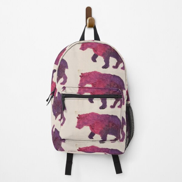 Item preview, Pink bear acrylic painting by tabitha kremesec designed and sold by Tabitha Kremesec.