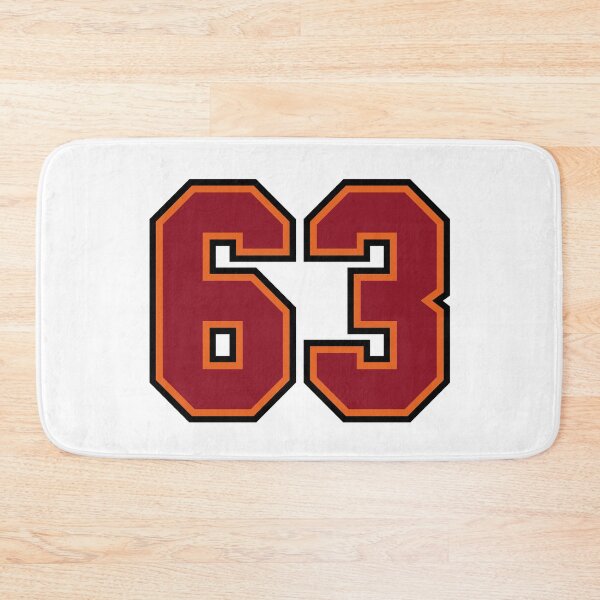 Item preview, Number 63 Sports Tampa Sixty-Three Jersey designed and sold by HelloFromAja.