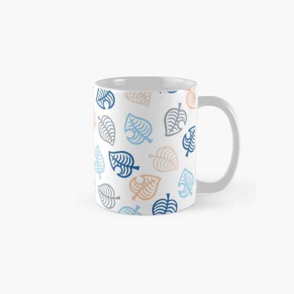 Animal Crossing Motif Blue Classic Mug