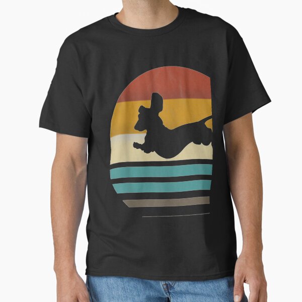 Item preview, Dachshund Dachshund Dog Silhouette Retro Gift designed and sold by JessikaWeber.