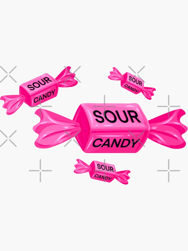 "Sour Candy" Sticker by piywd Redbubble