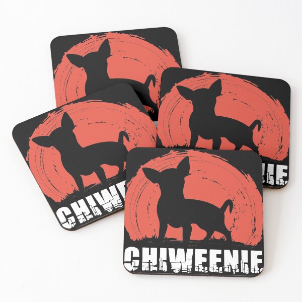 Item preview, Cute Retro Chiweenie Silhouette Gift design for Chiweenies design designed and sold by Lisbob.
