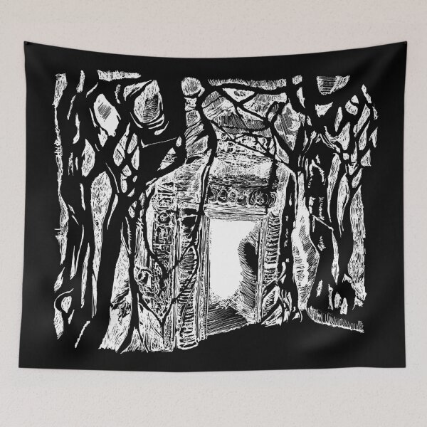 Item preview, Temple Ruin Dark Style designed and sold by Miriam Steinau.
