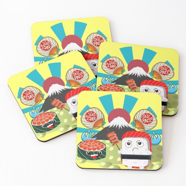 Item preview, Maguros Epic Battle Tshirt Japanese Character Cute Funny Kawaii Graphic Cartoony Design for Apparel Accessories Home Decor Skins Totes Bags Wall Art Stickers designed and sold by Rocbebe.