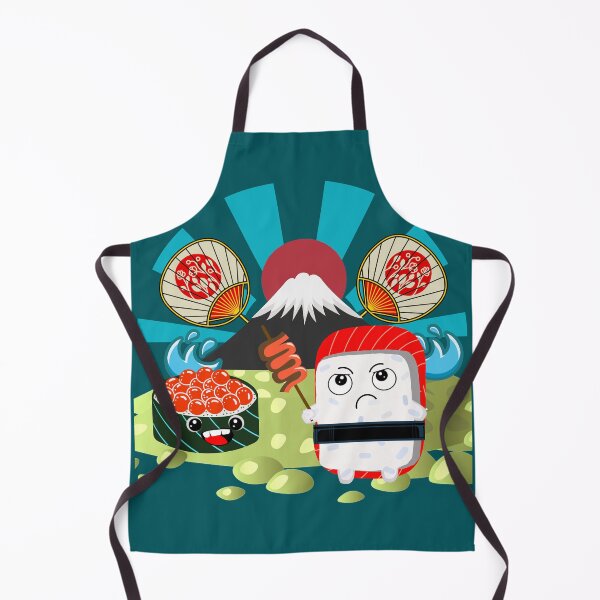 Item preview, Maguros Epic Battle Tshirt Japanese Character Cute Funny Kawaii Graphic Cartoony Design for Apparel Accessories Home Decor Skins Totes Bags Wall Art Stickers designed and sold by Rocbebe.