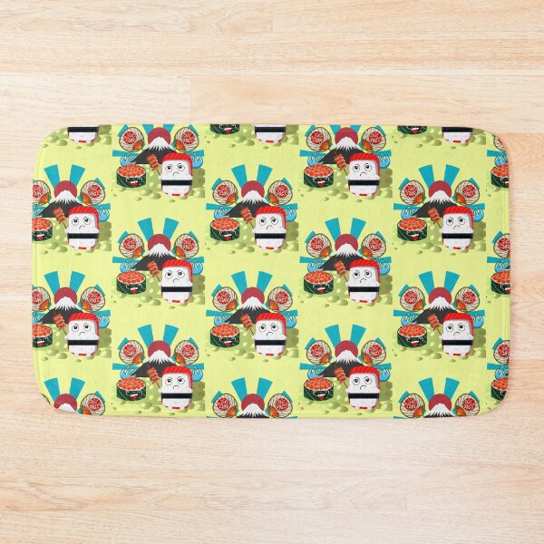 Item preview, Maguros Epic Battle Tshirt Japanese Character Cute Funny Kawaii Graphic Cartoony Design for Apparel Accessories Home Decor Skins Totes Bags Wall Art Stickers designed and sold by Rocbebe.