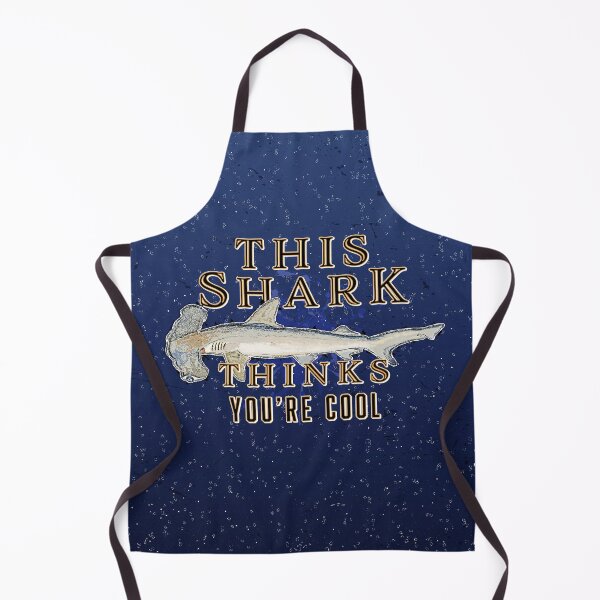 Item preview, This Hammer Shark thinks you're cool - retro pattern designed and sold by amazimals.