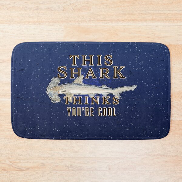 Item preview, This Hammer Shark thinks you're cool - retro pattern designed and sold by amazimals.