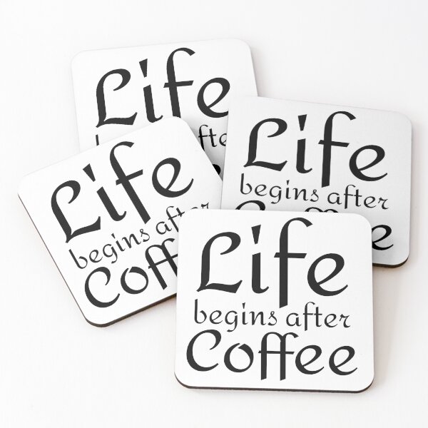 Item preview, Life Begins After Coffee designed and sold by 4AllTimes.