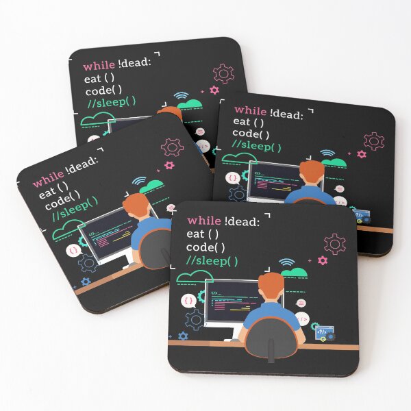 Item preview, Eat Sleep Code Computer Science Programming design product designed and sold by Lisbob.