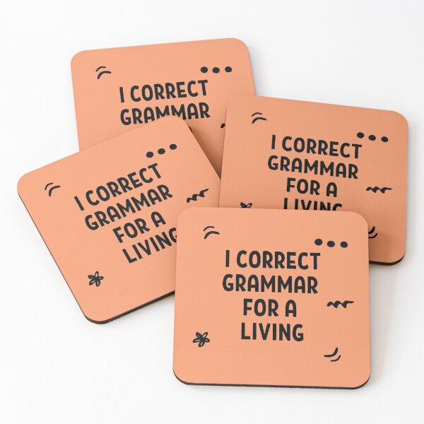Item preview, I correct Grammar Teacher Funny Shirt designed and sold by More than Myriad.
