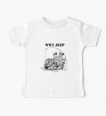 WW2 jeep Baby Tee