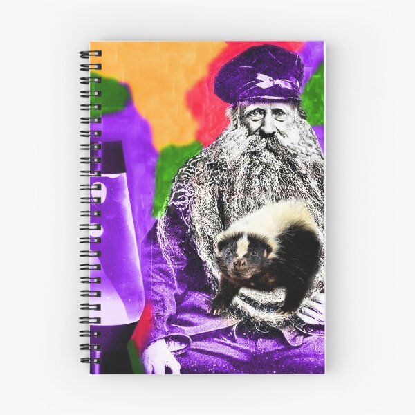 Item preview, Man Beard Skunk Violet Lava Lamp designed and sold by AFKnott.