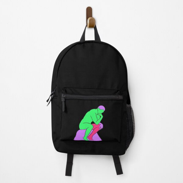 Item preview, The Thinker - Vaporwave 80s Colors designed and sold by isstgeschichte.