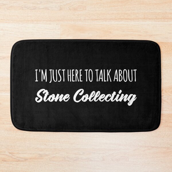 Item preview, Funny Here To Talk About Stone Rock Collecting Rockhounding designed and sold by Creekman Designs.