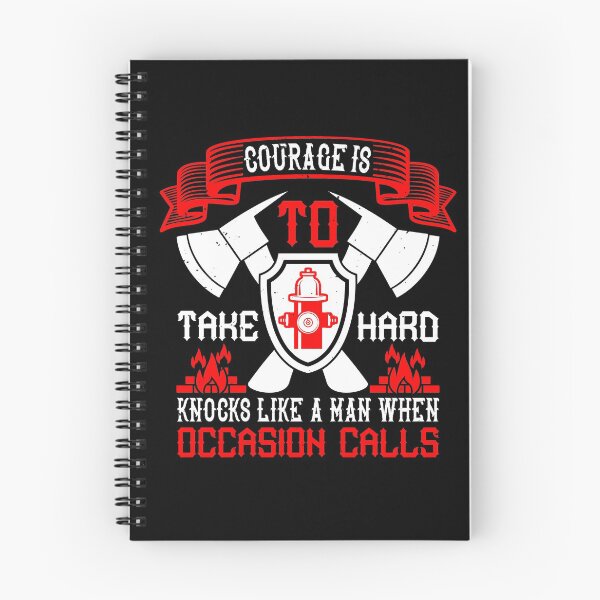 Item preview, Courage Is To Take Hard Knocks Like A Man When Occasion Calls designed and sold by GoodVibeDesign.