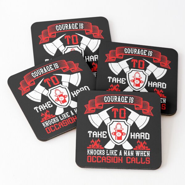 Item preview, Courage Is To Take Hard Knocks Like A Man When Occasion Calls designed and sold by GoodVibeDesign.