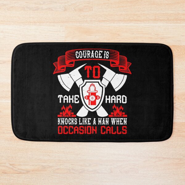 Item preview, Courage Is To Take Hard Knocks Like A Man When Occasion Calls designed and sold by GoodVibeDesign.