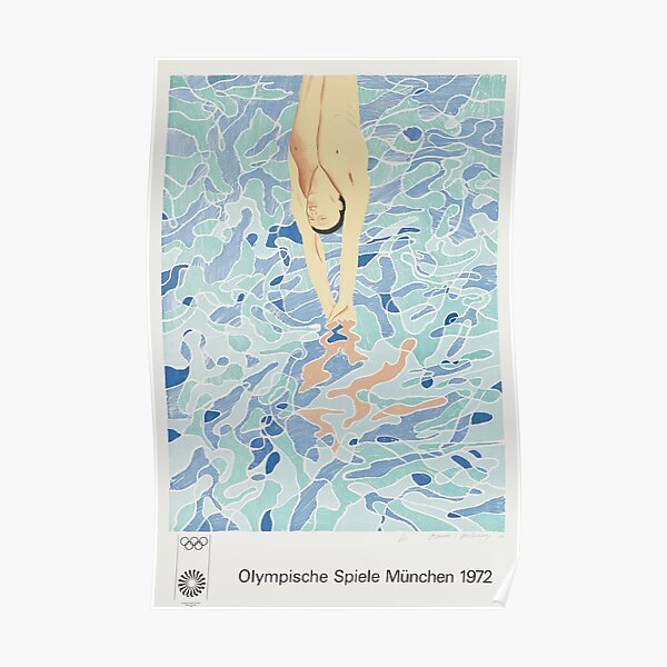 Olympische Piele Munchen 1972 Poster