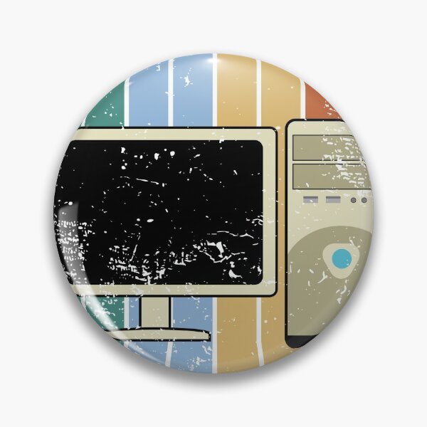 Item preview, Computer design, Nerd design, Retro Vintage design print designed and sold by Lisbob.