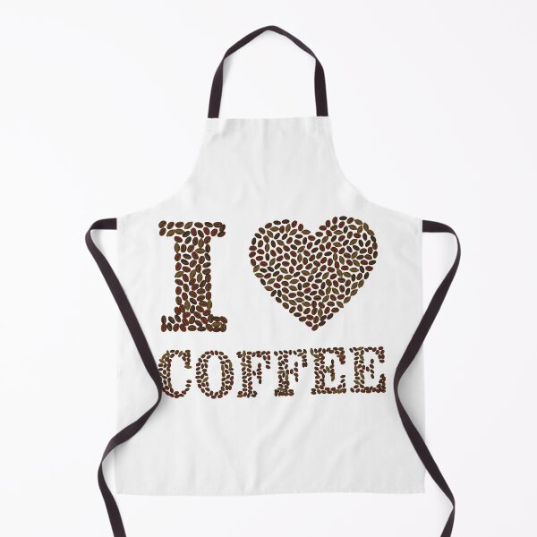 Item preview, I Love Coffee (Made Of Coffee Beans), Coffee Lover designed and sold by 4AllTimes.