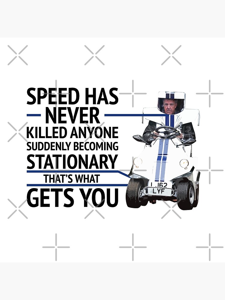 Tote Bag Vitesse Citation De Jeremy Clarkson Par Svaiga Redbubble