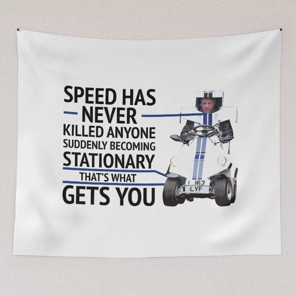 Item preview, Speed - Jeremy Clarkson Quote designed and sold by svaiga.