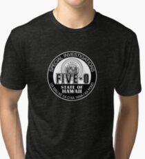 Hawaii Five-O Special Investigator Shield Tri-blend T-Shirt