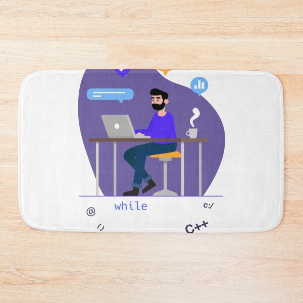 Item preview, Eat Sleep Code Computer Science Programming design print designed and sold by Lisbob.