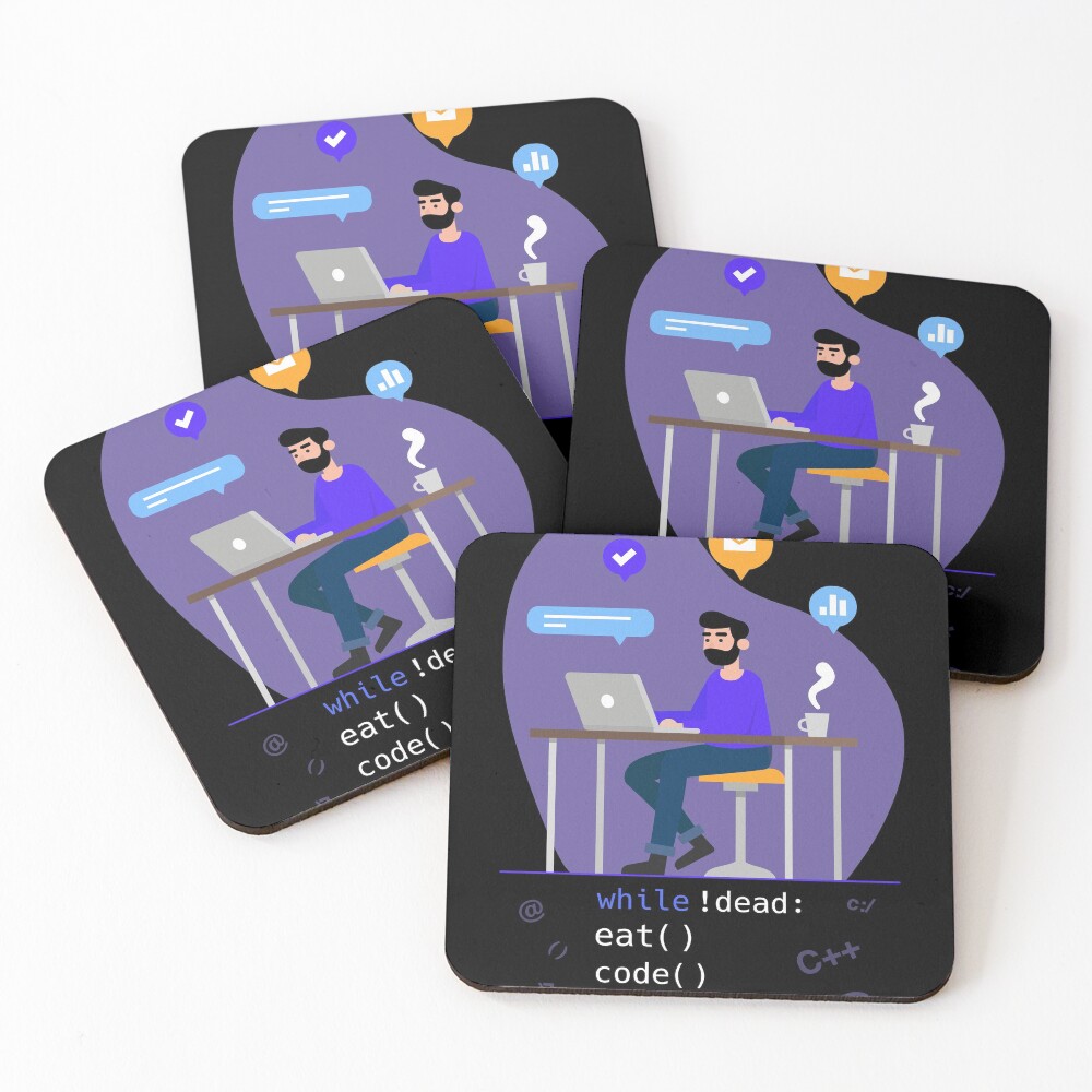 Item preview, Coasters (Set of 4) designed and sold by Lisbob.