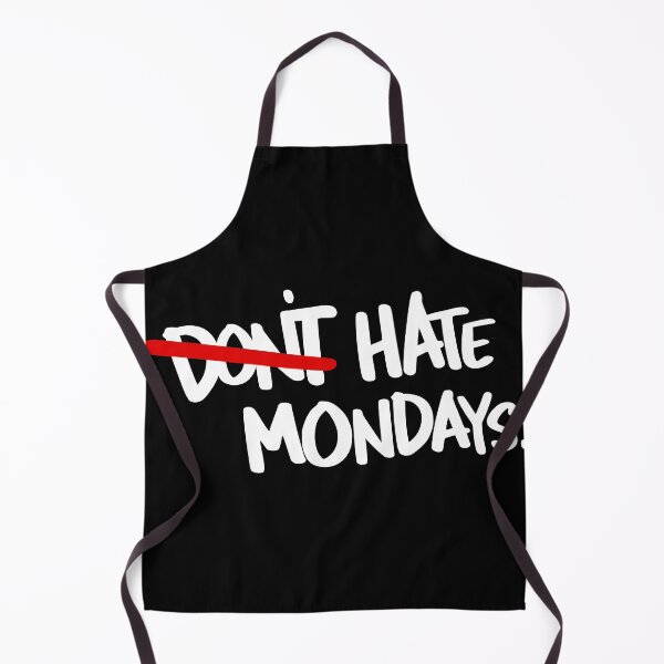 Item preview, Don't hate Mondays writers style funny joke designed and sold by cinemadnesshirt.